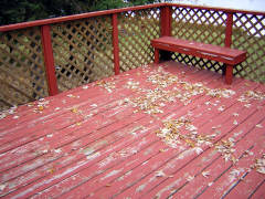 The tragic results of deck neglect.